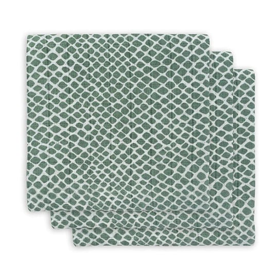 Jollein 3 pieluszki niemowlęce Hydrophlic 70x70 cm SNAKE Ash Green Inna marka