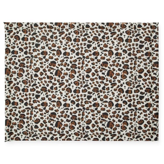 Jollein Mata do kojca dziecięcego, leopardzie cętki, 75x95 cm, brązowa Jollein