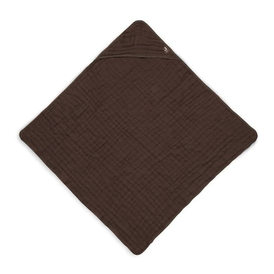 Jollein - Ręcznik Kąpielowy Z Kapturem 75 X 75 Cm Cotton Chestnut Jollein