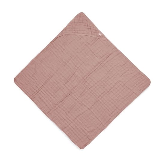 Jollein - Ręcznik Kąpielowy Z Kapturem 75 X 75 Cm Cotton Rosewood Jollein