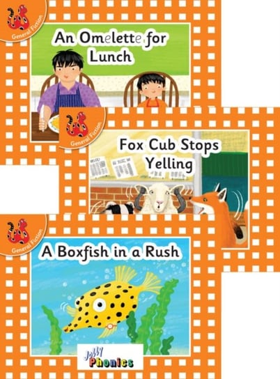 Jolly Phonics Orange Level Readers Set 6: in Precursive Letters (British English edition) Louise Van-Pottelsberghe