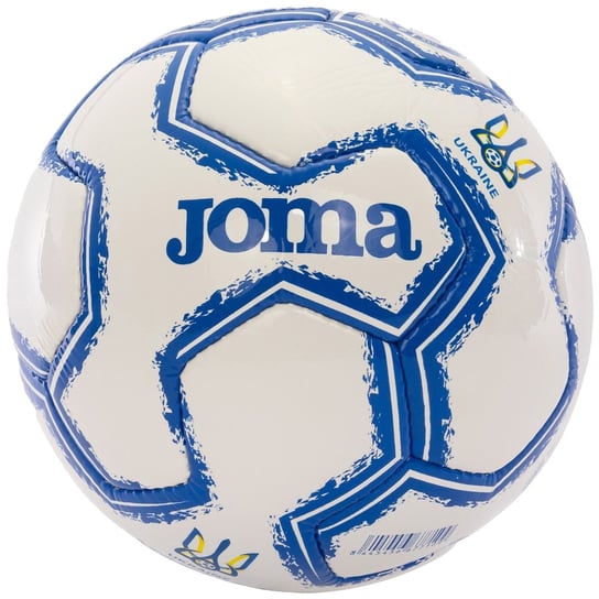 Joma Official Football Federation Ukraine Ball AT400727C207, unisex, piłki do piłki nożnej, Białe Joma