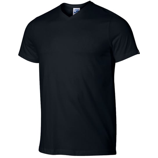 Joma Versalles Short Sleeve Tee 101740-100, Mężczyzna, T-shirt kompresyjny, Czarny Joma
