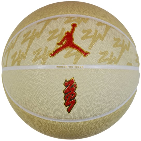 Jordan All Court Zion Ball J1004141720, unisex, piłki do koszykówki, Beżowe Jordan
