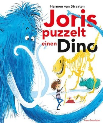 Joris puzzelt einen Dino Freies Geistesleben