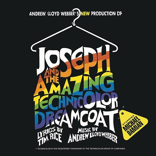 Joseph All The Time Andrew Lloyd Webber, Kelli Rabke, Michael Damian, "Joseph And The Amazing Technicolor Dreamcoat" 1993 Los Angeles Cast