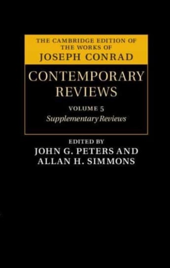 Joseph Conrad: Contemporary Reviews Opracowanie zbiorowe