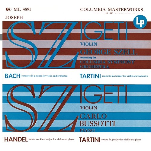 Joseph Szigeti Plays Bach, Händel & Tartini Joseph Szigeti