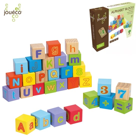 Joueco, klocki edukacyjne Alfabet Joueco