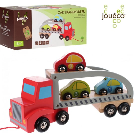 Joueco, transporter samochodowy z autkami Joueco