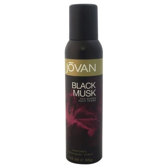 Jovan Black Musk For Women, Dezodorant, 150 ml Jovan