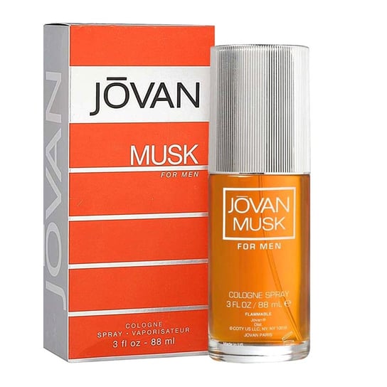 Jovan, Musk For Men Pour Homme, woda kolońska, 88 ml Jovan