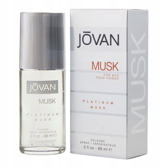 Jovan, Platinum Musk For Men, woda kolońska, 88 ml Jovan