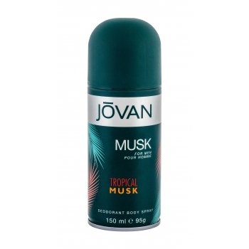 Jovan Tropical Musk dezodorant w sprayu 150ml dla Panów Jovan
