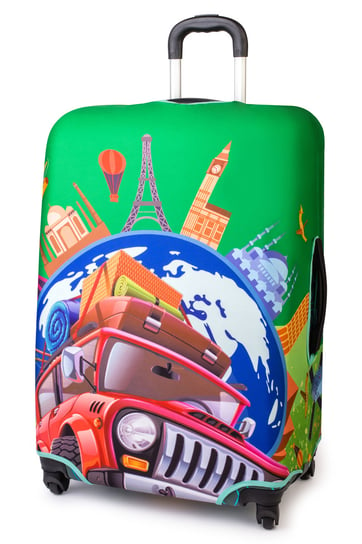 Joy Travel, Pokrowiec na walizkę Globe, rozmiar M Joy Travel