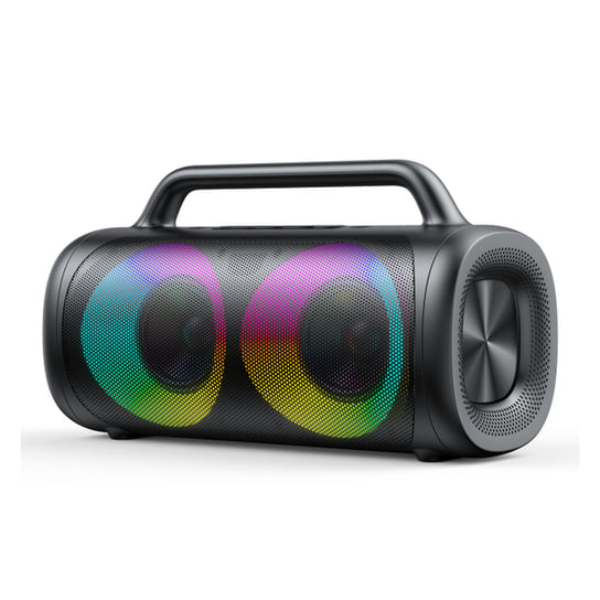Joyroom bezprzewodowy głośnik bluetooth 5.1 z kolorowym oświetleniem LED czarny (JR-MW02) Inny producent