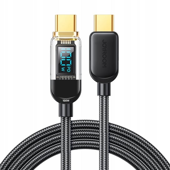 JoyRoom Kabel USB-C do USB-C 100W 1,2m Wyświetlacz S-CC100A4 JoyRoom