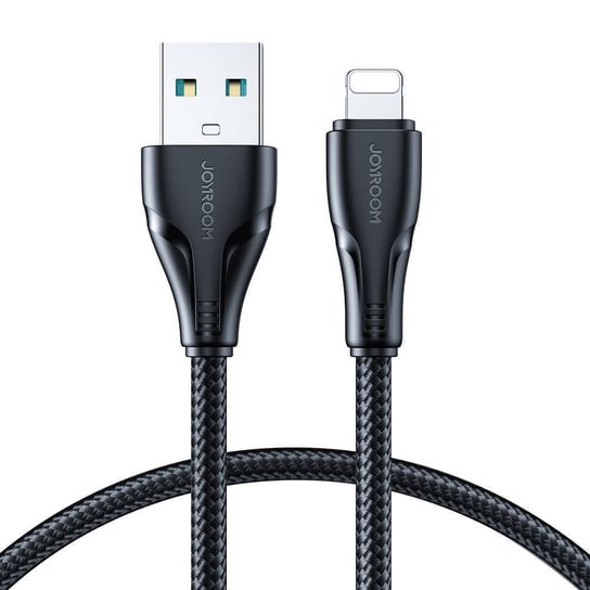 Joyroom kabel USB - Lightning 2.4A 0,25 m czarny (S-UL012A11) JoyRoom