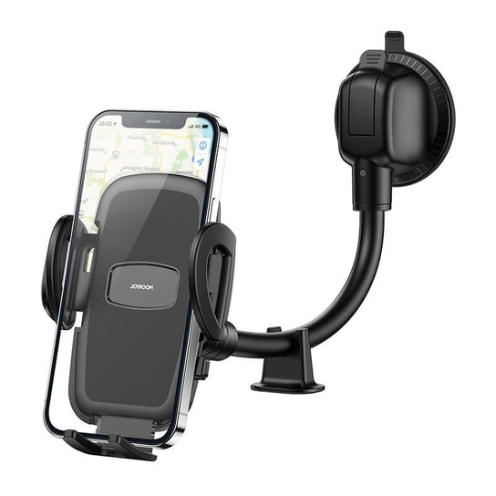 Joyroom samochodowy uchwyt na telefon z elastycznym ramieniem na deskę rozdzielczą szybę czarny (JR-ZS258) JoyRoom