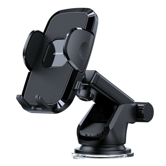 Joyroom samochodowy uchwyt na telefon z teleskopowym wysuwanym ramieniem na deskę rozdzielczą i szybę czarny (JR-ZS259) JoyRoom