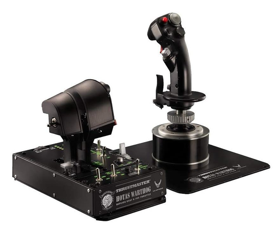 Joystick Thrustmaster Hotas Warthog + Przepustnica Thrustmaster