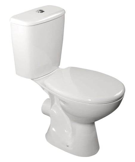 JUAN kompakt WC, odpływ poziomy, biały Inna marka