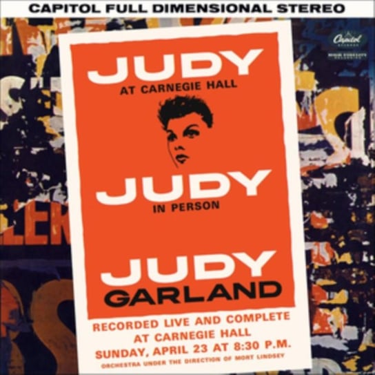JUDY AT CARNEGIE HALL Garland Judy