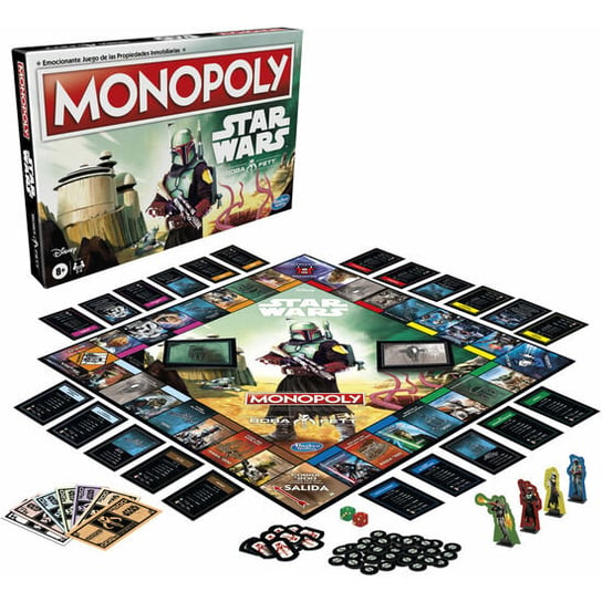Juego Monopoly Boba Fett Star Wars Español Hasbro