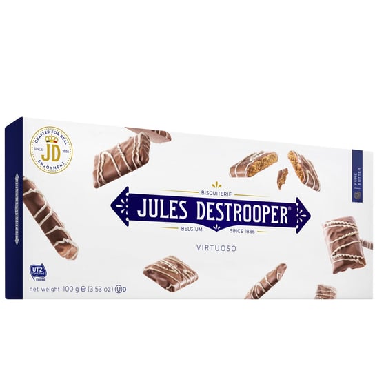 Jules Destrooper Belgian Chocolate Cynamonowe Ciasteczka W Czekoladzie 100G Inny producent