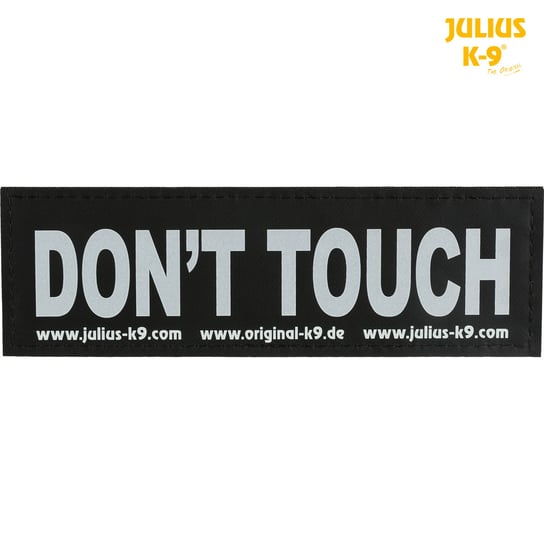 Julius-K9® naklejki na rzep, 2 szt., L, DON'T TOUCH Trixie