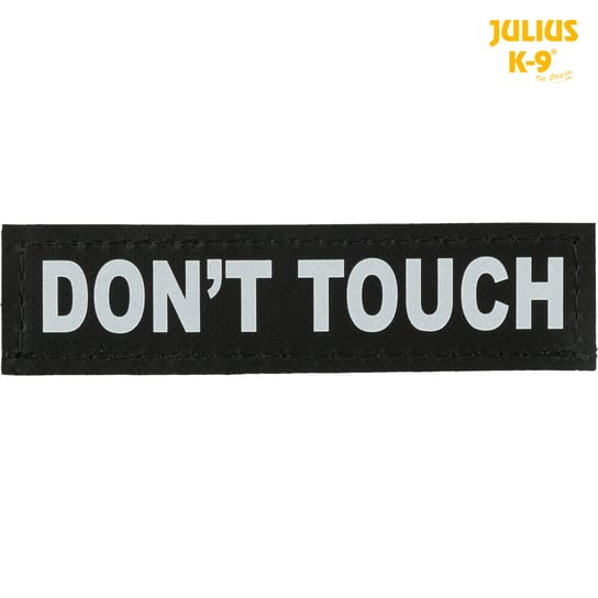 Julius-K9® naklejki na rzep, 2 szt., XS, DON'T TOUCH Trixie