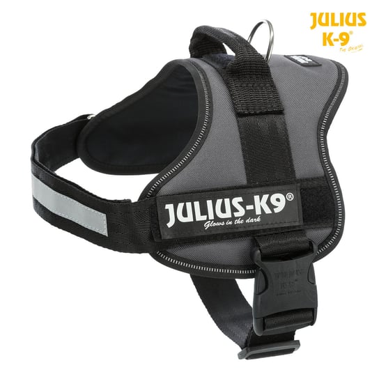 Julius-K9® Powerharness® szelki, dla psa, antracyt, 0/M–L: 58–76 cm/40 mm Trixie
