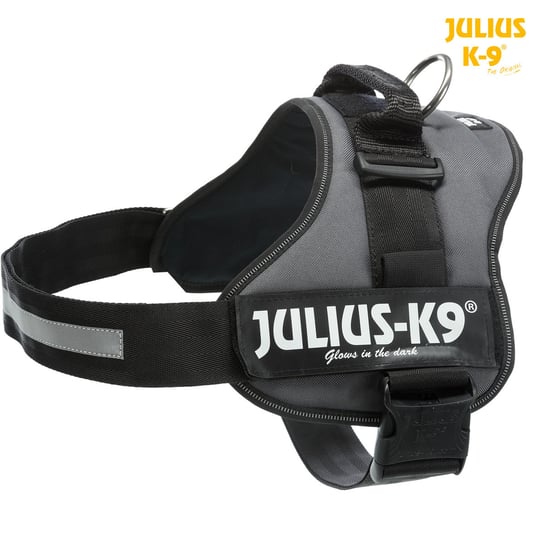 Julius-K9® Powerharness® szelki, dla psa, antracyt, 3/XL–XXL: 82–116 cm/50 mm Trixie