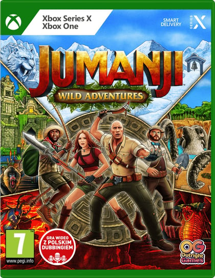 Jumanji: Dzikie Przygody, Xbox One, Xbox Series X NAMCO Bandai