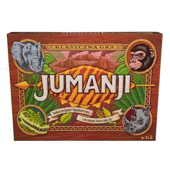 Jumanji, gra planszowa, rodzinna, Spin Master Spin Master