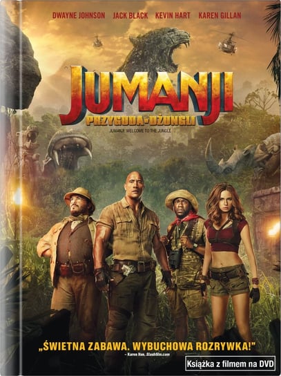 Jumanji: Przygoda w dżungli (wydanie książkowe) Kasdan Jake