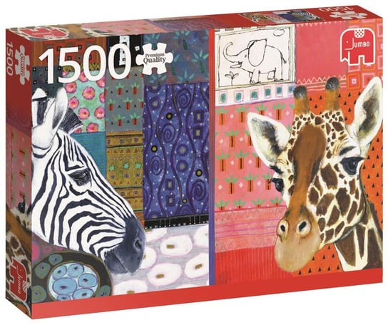 Jumbo, puzzle, Afrykańska sztuka, 1500 el. Jumbo