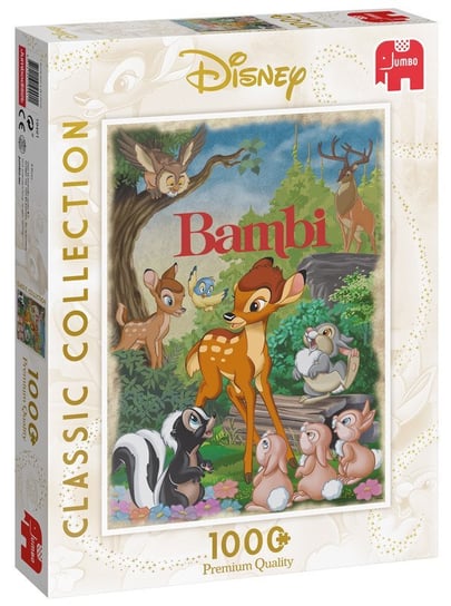 Jumbo, puzzle, Disney, Bambi, 1000 el. Jumbo
