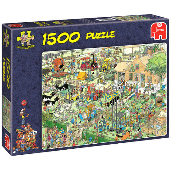 Jumbo, puzzle, Disney, Jan Van Haasteren, Na farmie, 1500 el. Jumbo