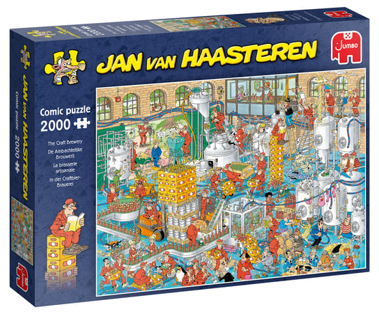 Jumbo, puzzle, Jan van Haasteren, Browar rzemieślniczy, 2000 el. Jumbo