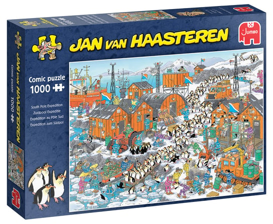 Jumbo, puzzle, Jan Van Haasteren, Ekspedycja na biegun południowy, 1000 el. Jumbo