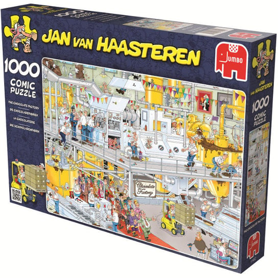 Jumbo, puzzle, Jan Van Haasteren, Fabryka czekolady, 1000 el. Jumbo