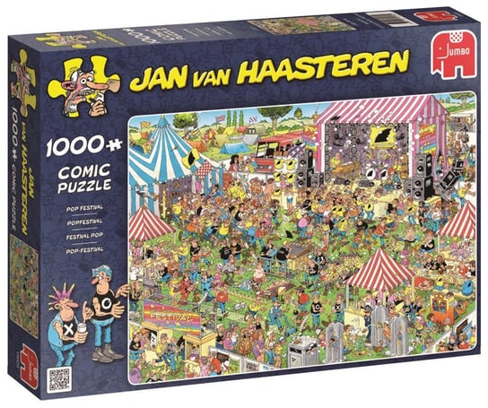 Jumbo, puzzle, Jan Van Haasteren, Festiwal muzyczny, 1000 el. Jumbo
