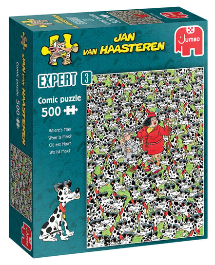 Jumbo, puzzle, Jan van Haasteren, Gdzie jest Max?, 500 el. Jumbo