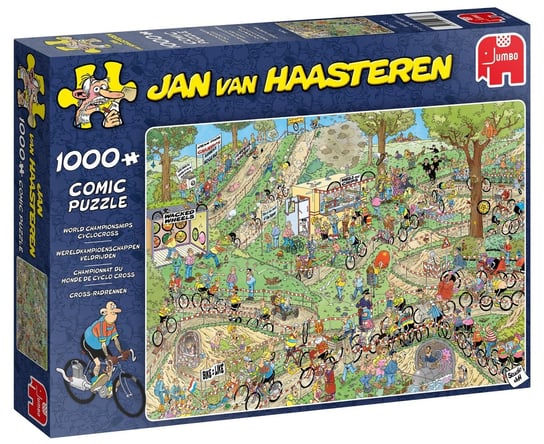 Jumbo, puzzle, Jan Van Haasteren, Mistrzostwa Świata w kolarstwie przełajowym, 1000 el. Jumbo