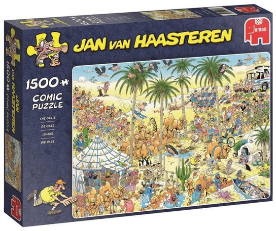 Jumbo, puzzle, Jan Van Haasteren, Oaza, 1500 el. Jumbo