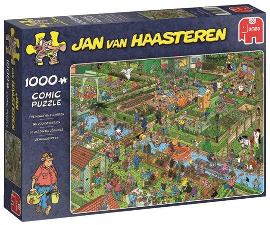 Jumbo, puzzle, Jan Van Haasteren, Ogród warzywny, 1000 el. Jumbo