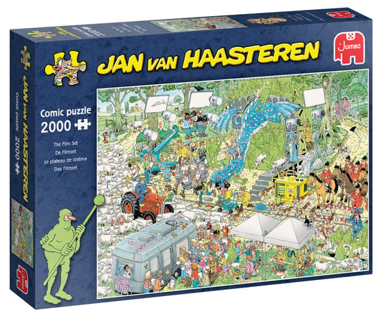 Jumbo, puzzle, Jan van Haasteren, - plan filmowy, elementów, 2000 el. Jumbo