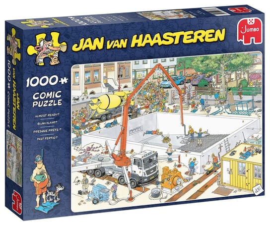 Jumbo, puzzle, Jan van Haasteren, Prawie Gotowe, 1000 el. Jumbo