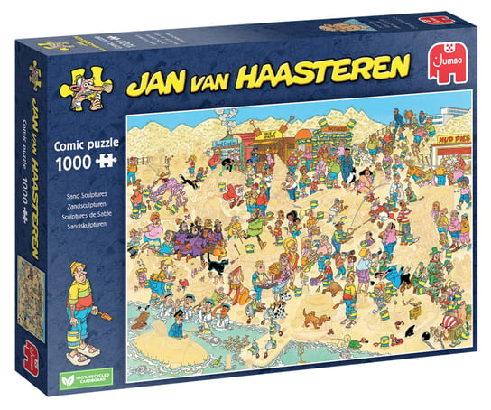 Jumbo, puzzle, Jan van Haasteren, Rzeźby z piasku, 1000 el. Jumbo